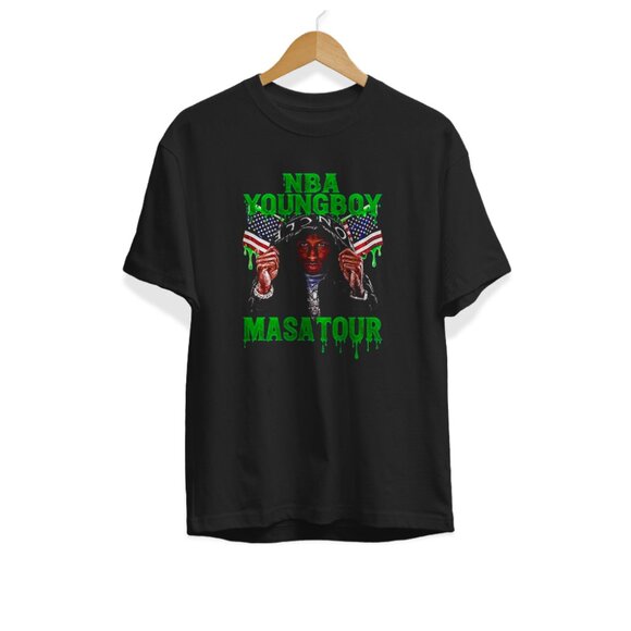 2025 Hip-Hop Artist Inspired Graphic T-Shirt – Double-Sided Design - Picture 3 of 5